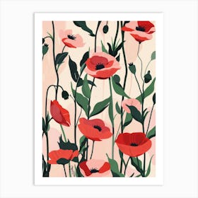 Poppies 68 Art Print