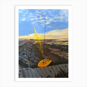 Yellow Sails Art Print