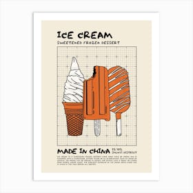 Ice Cream Art Print