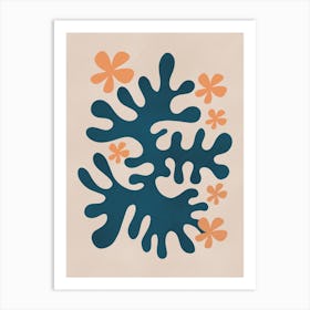 Coral Flower Art Print