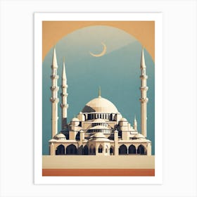 Blue Mosque 1 Art Print