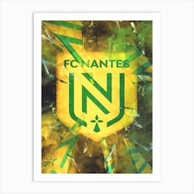 Nantes Brokem Glass 1 Art Print