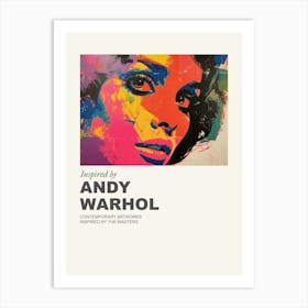 Museum Poster Inspired By Andy Warhol 7 Art Print