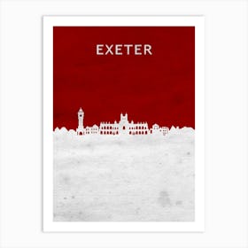 Exeter England Art Print