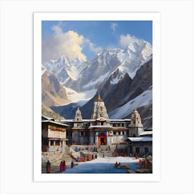 Hindu Temple 12 Art Print