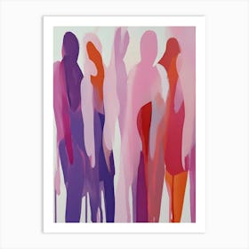 Group Of Women Art Print