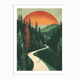 Embrace The Journey Within Art Print