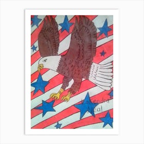 American Bald Eagle Art Print