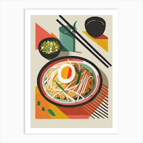 Asian Food Art Print