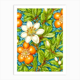 Orange Blossom Art Print