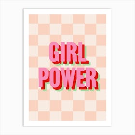 Girl Power Art Print