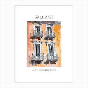 Salerno Travel And Architecture Poster 1 Art Print