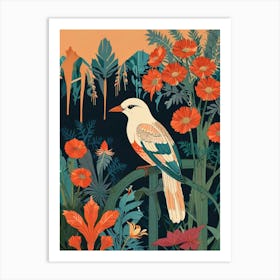 Bird In The Garden Art Print