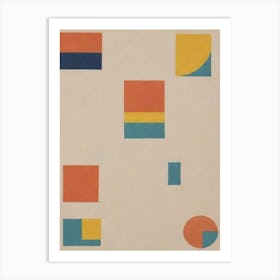 Abstract Shapes 5 Art Print