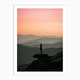 Mountain Peak Art Print