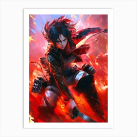 Attack On Titan 1 Art Print