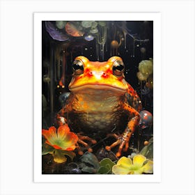 Frog Art Art Print