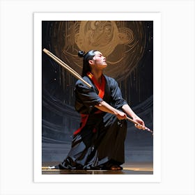 Asian Dancer 1 Art Print