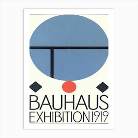 Bauhaus Exhibition 1919 Poster