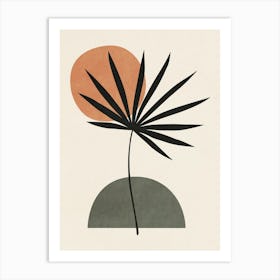 Leaf and Sun - 01 Art Print