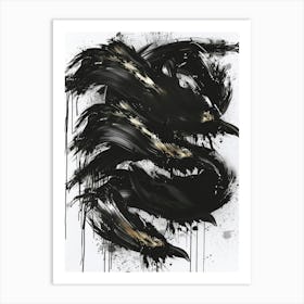 Crows 10 Art Print