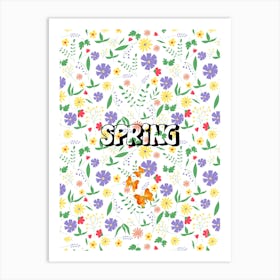 Spring Flowers 4 Art Print