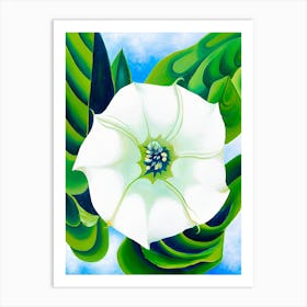 Georgia O'Keeffe - Jimson Weed. 1932 Art Print