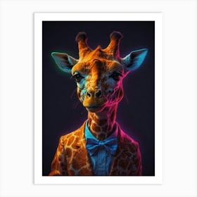 Giraffe 85 Art Print