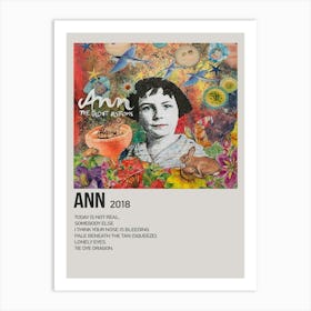 Ann The Front Bottoms Ann 2018 Poster Art Print