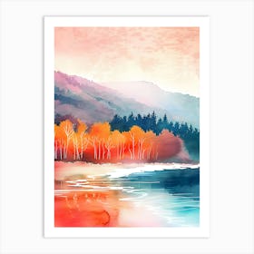 Watercolor Painting 1 Art Print