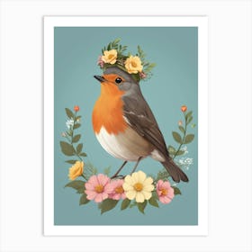 Robin 5 Art Print