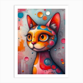 Orbit of Whiskers Art Print