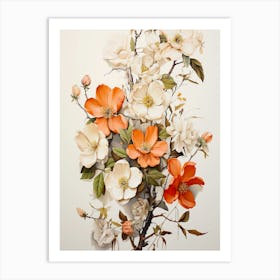 Magnolias Art Print