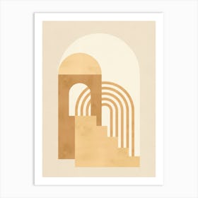 Geometry and architecture 5 Art Print