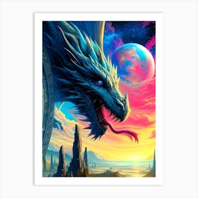 Mystical Fantasy Illustration 170 Art Print