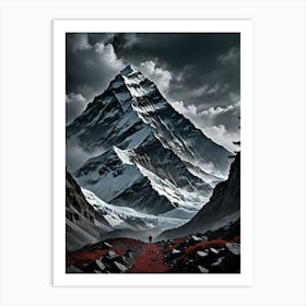 Mountain Everest: The Peak of Perfection Art Print