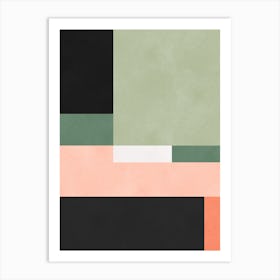 Color geometry in harmony G Art Print