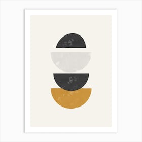 Geometric Abstract No514b Art Print