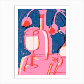 Neon Still Life No 4 Art Print