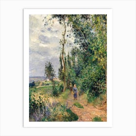 Côte Des Grouettes, Near Pontoise (1878), Camille Pissarro Art Print