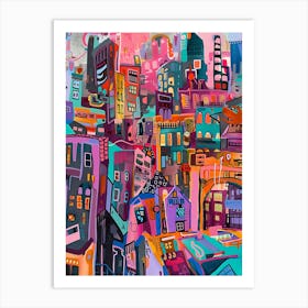 Cityscape 5 Art Print