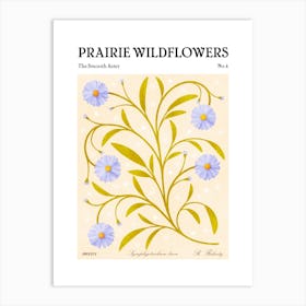 Prairie Wildflowers The Smooth Aster Art Print