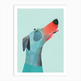 Dog Canvas Print 2 Art Print