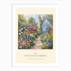 Nature Cottage Garden Poster 6 Art Print
