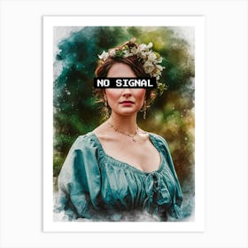 No Signal Art Print