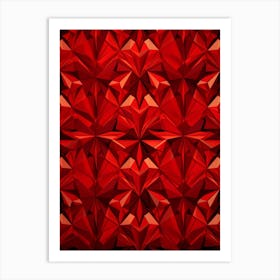 Tessellation Abstract Geometric 8 Art Print