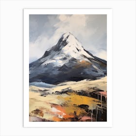 Ben Wyvis Scotland 1 Mountain Painting Art Print