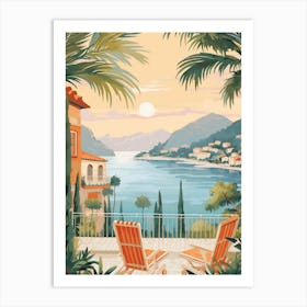 Kotor Montenegro 4 Illustration Art Print