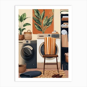 Laundry Room 23 Art Print