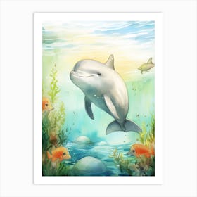 Amazon River Dolphin 1 Art Print